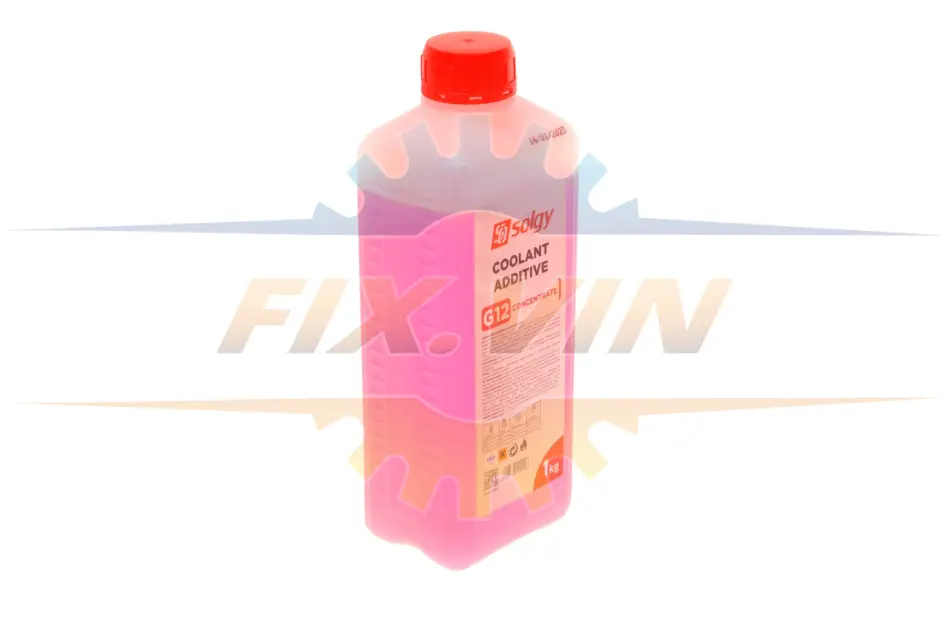 Антифриз (червоний) G12 (концентрат) (1kg) SOLGY Solgy 503009 (фото 1)