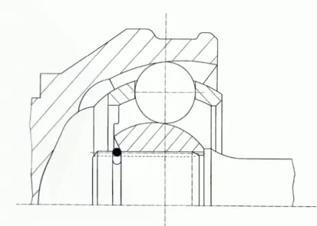 ШРКШ зі змазкою в комплекті GKN SPIDAN 22548