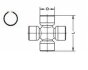 Хрестовина SPIDAN U110/L (фото 2)