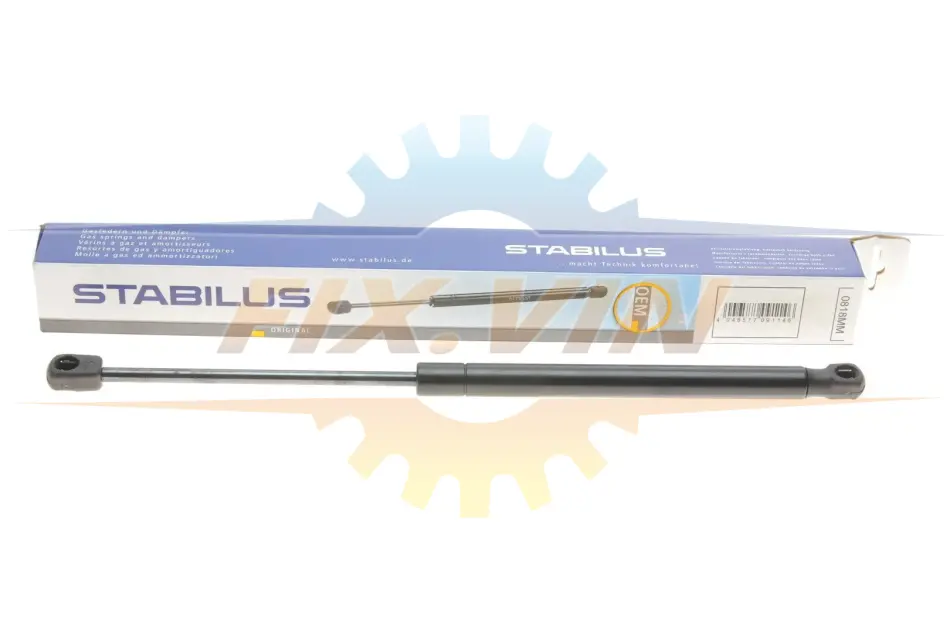 Амортизатор кришки багажника Renault Clio II 98- STABILUS 0818MM (фото 1)