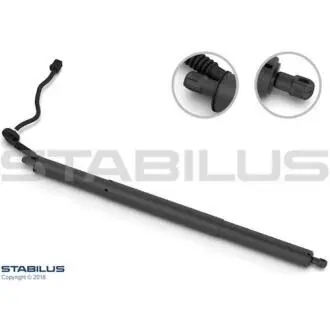 Электромотор, Амортизатор багажника, L=60.4см, H=16.5см STABILUS 431183