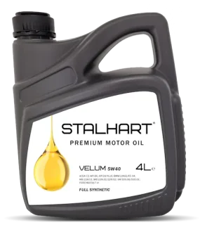 Олива моторна VELUM 5W-40 4л, ACEA C3, API SN, SN Plus, VW 505 00, VW 505 01, BMW Longlife-04, MB 229.31, MB 229.51, MB 229.52, Ford WSS-M2C STALHART 745230