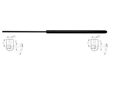 Амортизатор багажника STARLINE 42.36.805