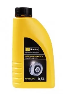Гальмівна рідина DOT4 0,5л. STARLINE ACST028
