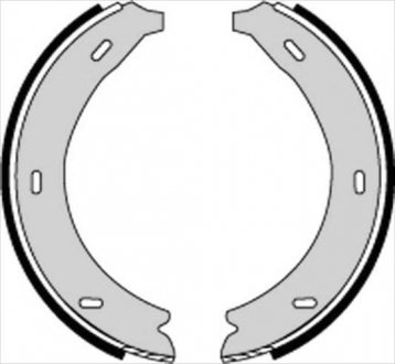 Гальмівні колодки барабанні STARLINE BC 07320