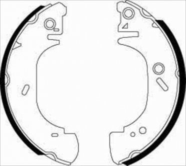 Гальмівні колодки барабанні STARLINE BC 07400