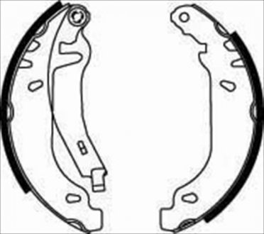 Гальмівні колодки барабанні STARLINE BC 07820