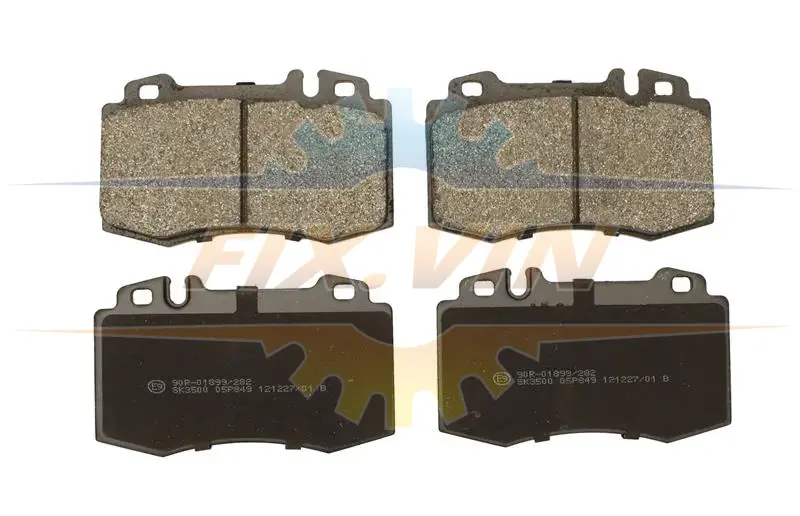 Гальмівні колодки дискові STARLINE BD S493 (фото 1)