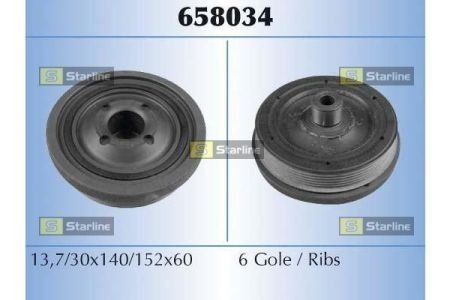 Шків ременя STARLINE RS 658034