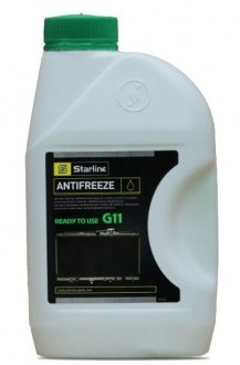 Антифриз (G11)-40 1л STARLINE S ANTIFREEZE GREEN 1