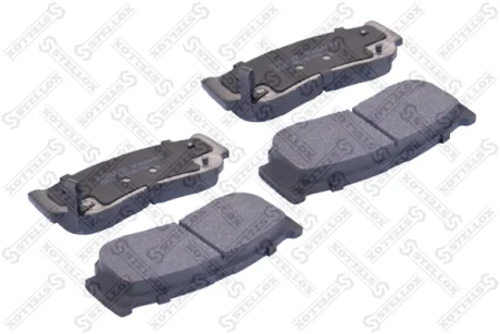 Колодки гальмівні задні (диск) STELLOX 000001BSX