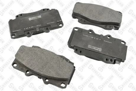 Колодки гальмівні передні (диск) STELLOX 000161BSX