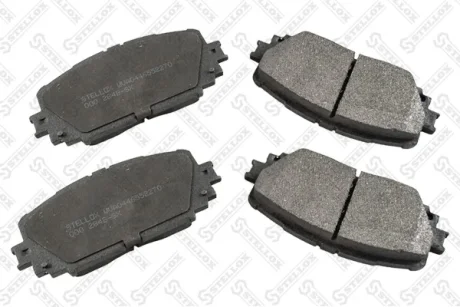 Колодки гальмівні передні (диск) STELLOX 000284BSX