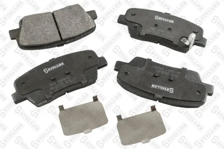 Колодки гальмівні задні (диск) STELLOX 000287BSX