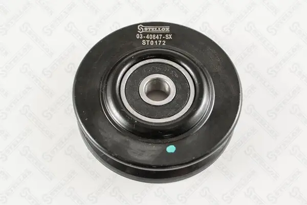 Ролик натягувача ременя кондиціонера STELLOX 0340847SX (фото 1)