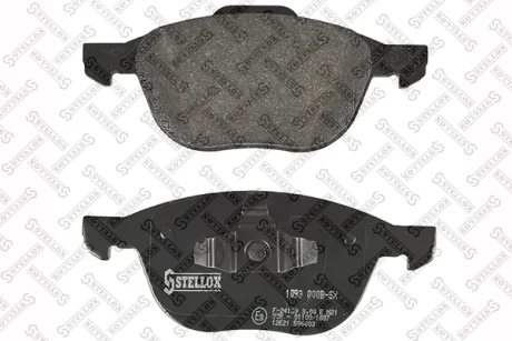 Колодки гальмівні передні (диск) STELLOX 1093000BSX