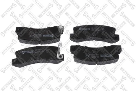 Колодки гальмівні задні (диск) STELLOX 225002BSX
