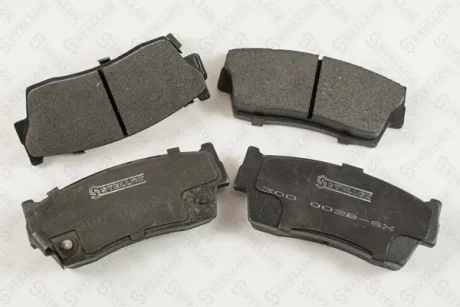 Колодки гальмівні передні (диск) STELLOX 300002BSX