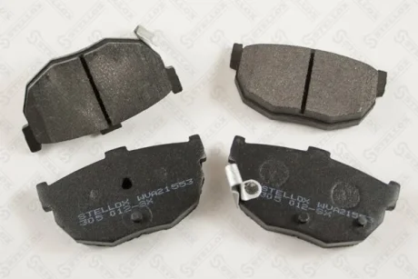 Колодки гальмівні задні (диск) STELLOX 305012SX