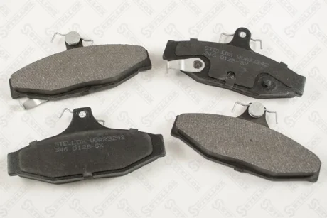 Колодки тормозные задние STELLOX 346012BSX