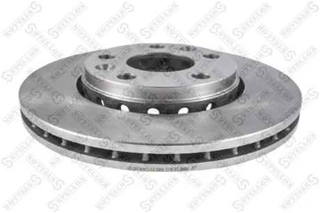 Диск гальмівний передній STELLOX 60209963SX