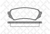 Гальмівні колодки дискові зад. Toyota Land Сruiser (J100) 4,2 98-/Lexus LX II (UZJ100) 02- STELLOX 717 000B-SX (фото 1)