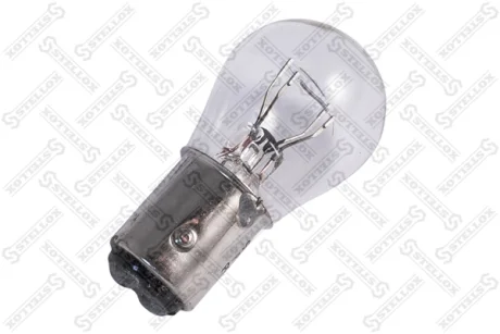 Лампа стоп/габарит 12V P21/4W (криві вуса) (тип BAZ15d) STELLOX 9939042SX