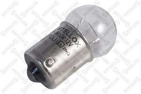 Лампа розжарювання R10W 12V 10W (тип BA15s) STELLOX 9939044SX