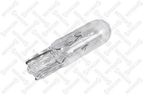 Лампа накаливания 12V 1.2W (безцокольна) (W2x4.6d) STELLOX 9939050SX