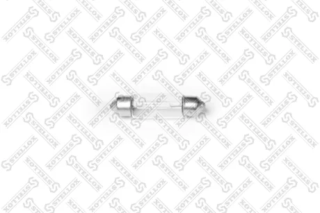 Автолампа (підсвічування номера) C10W 12V 10W (тип SV8.5) STELLOX 9939056SX