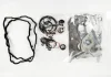 Прокладки двигателя, комплект SUBARU 10105AB530 (фото 1)