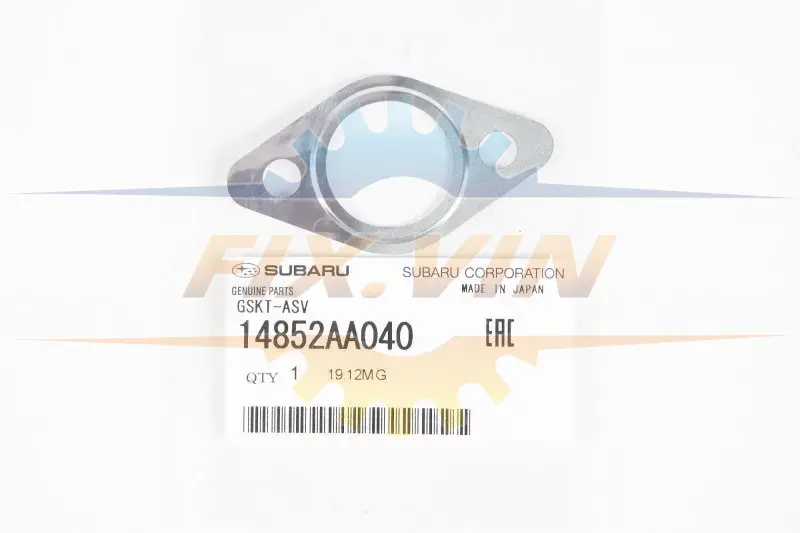 Прокладка клапана рециркуляції SUBARU 14852AA040 (фото 1)