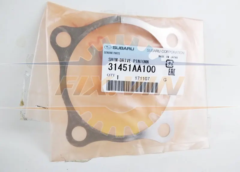 Прокладка коробки передач SUBARU 31451AA100 (фото 1)