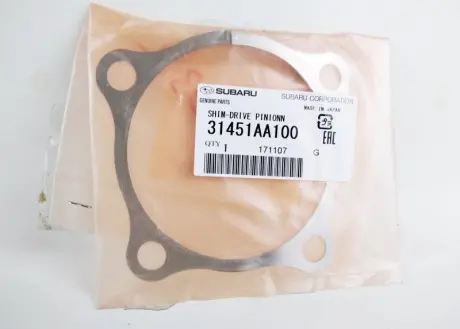 Прокладка коробки передач SUBARU 31451AA100