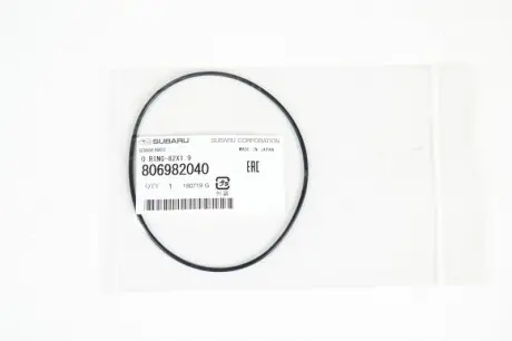 Кільце ущільнювальне SUBARU 806982040