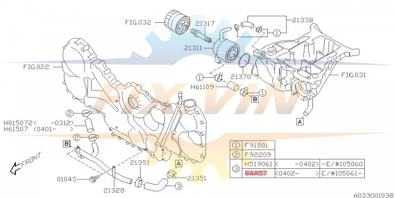 Патрубок водяний SUBARU 99078AA570 (фото 1)
