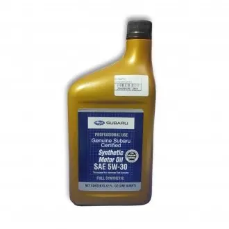 Олива моторна Subaru SYNTHETIC OIL 5W-30, 0.946 л SUBARU SOA868V9280