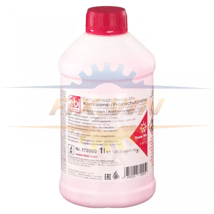 Антифриз (червоний) Ready Mix G12 (-35°C) 1L SWAG 33101119 (фото 1)