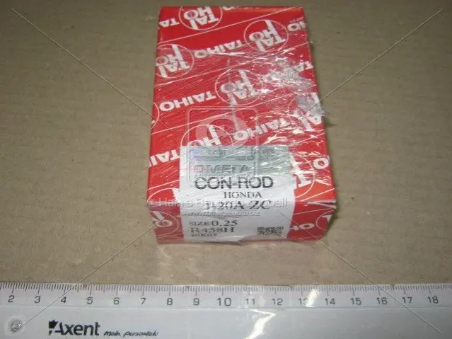 Вкладиші шатунні к/т honda 2.0 / 2.2 (b20 / f20a / f22b 1-й ремонт (+0,25) TAIHO R458H025 (фото 1)