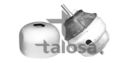 Подушка двигателя левая AUDI A4 B5 1.6-1.8T -01, A6 C5 1.8 97-05, A4 B5 1.6-1.8 96-01, SKODA Superb I 1.8T-2.0 01-08, VW Passat B5 1.8-2.0 96-05, 8D0199382AE, 8D0199382M, 8D0199382AR, 8D0199382L, 8D0199382AP, 8D0199382AC, 8D0199382K, 8D0199382G TALOSA 6105307 (фото 1)