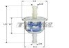 Фільтр паливний універс. бензин. з накін. (випускний ? 6/8) Tecneco BN500 (фото 1)
