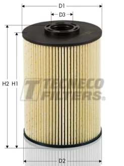 Фільтр паливний Peugeot 607 2.7 HDI 04- Tecneco GS010043E