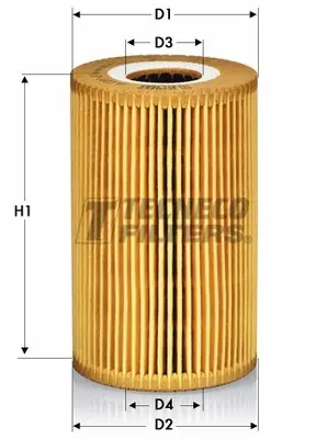 Фільтр масляний MB W168 A140;A160;A190 [M166.940/9 Tecneco OL0206E (фото 1)