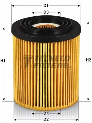 Фiльтр масляний Mini Cooper/S/ONE 1.6 16V 3/02- Tecneco OL0236E (фото 1)