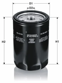 Фільтр масляний VAG (бенз.) Tecneco OL97V