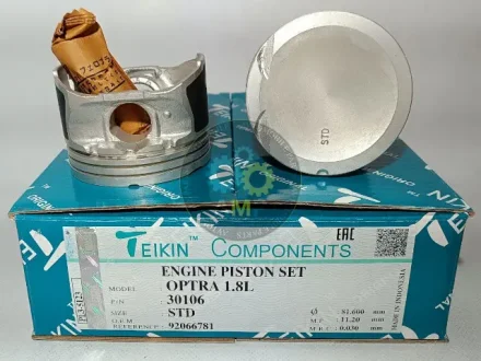 Поршень із пальцем STD (к-кт на двигун) OPTRA 1.8L 30106-STD TEIKIN 30106STD