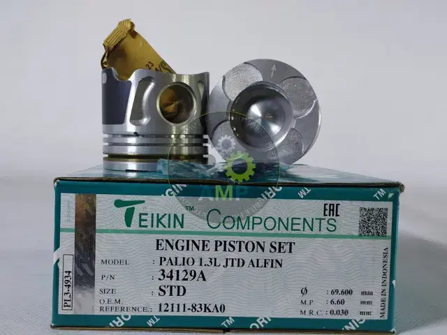 Поршень із пальцем STD (к-кт на двигун) FIAT PALIO 1.3L JTD ALFIN 34129A-STD TEIKIN 34129ASTD (фото 1)
