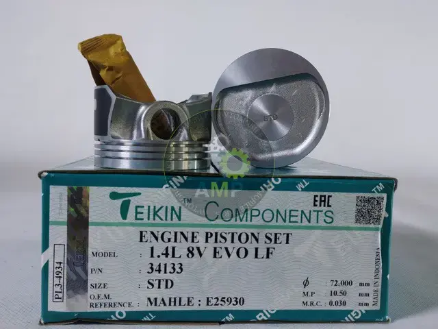 Поршень із пальцем STD (к-кт на двигун) FIAT 1.4L 8V EVO LF (MAHLE : E25930) TEIKIN 34133-STD (фото 1)