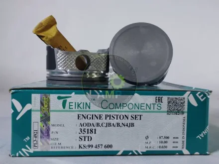 Поршень із пальцем STD (к-кт на двигун) Ford CJBA,CJBB,AODA,AODB AODA (KS:99 457 600) 35181-STD TEIKIN 35181STD