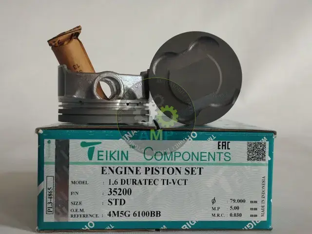 Поршень із пальцем STD (к-кт на двигун) 1.6 DURATEC TI-VCT TEIKIN 35200-STD (фото 1)